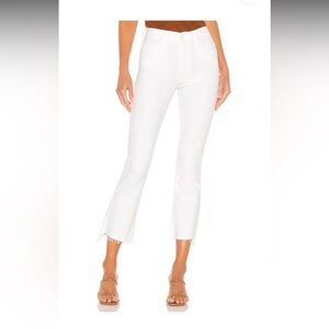 MOTHER Women's Flare Jeans in White
